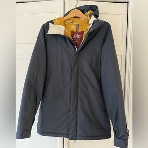 Burton The White Collection snowboard jacket women size 5/small